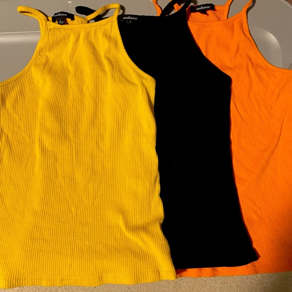 Ribbed Racerback Tanks (Set of 3) - Picture 1 of 7